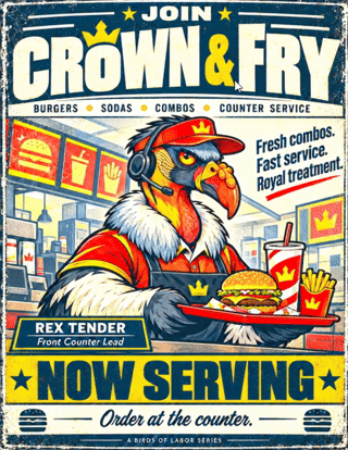 Crown & Fry – Unisex Staple T-Shirt