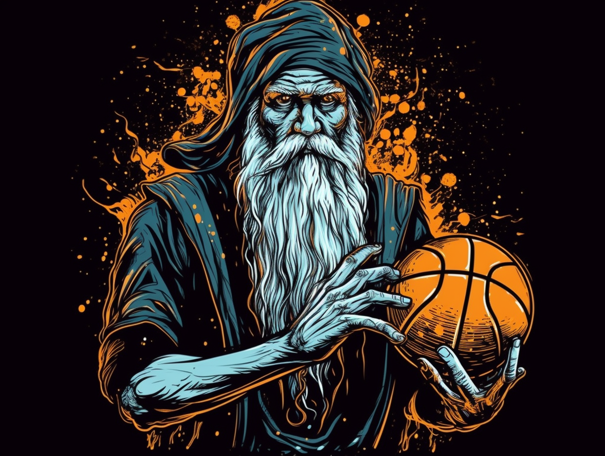 Morgarath Nightshade, Basketball Wizard - Matte Poster