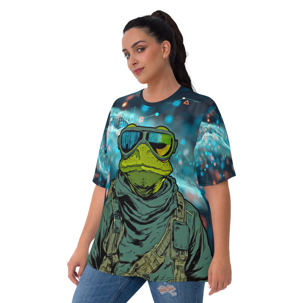 Lily Pad Recon – Women's All-Over Print T-Shirt