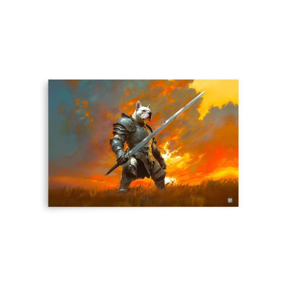 Ashenblade the Valiant – Matte Poster - BBairt