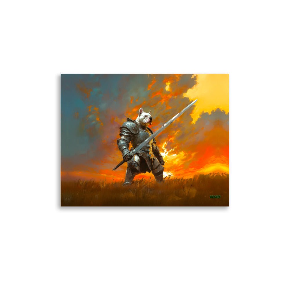 Ashenblade the Valiant – Photo Paper Poster - BBairt