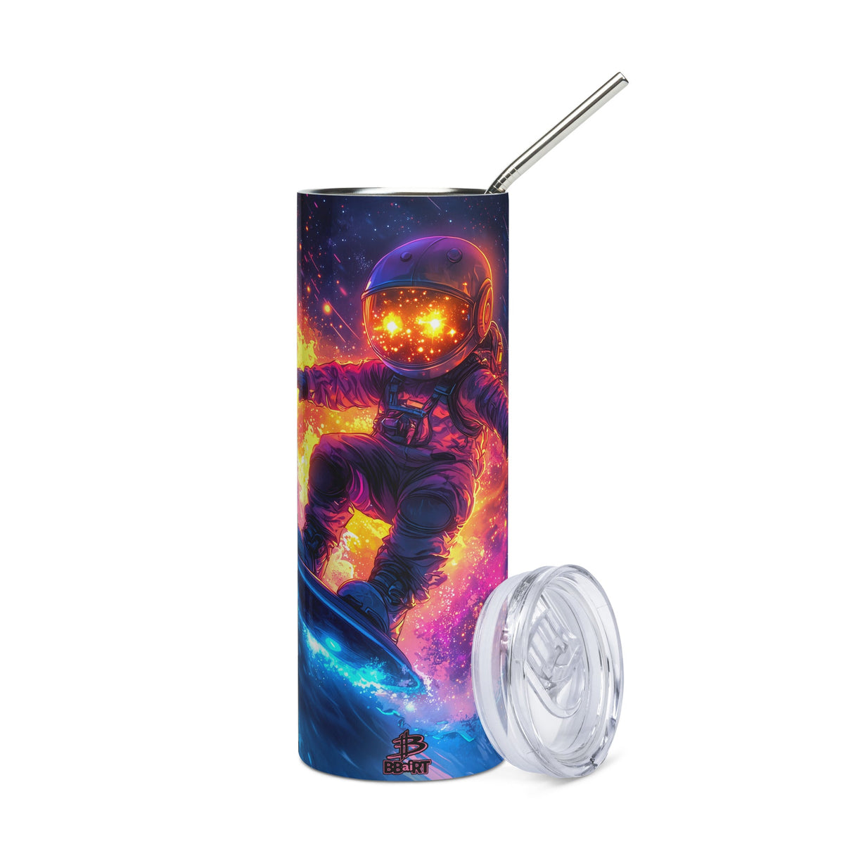 Astro Wave Rider - Stainless Steel Tumbler - BBairt