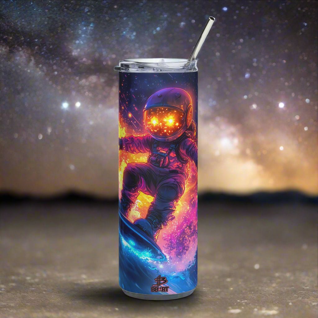 Astro Wave Rider - Stainless Steel Tumbler - BBairt