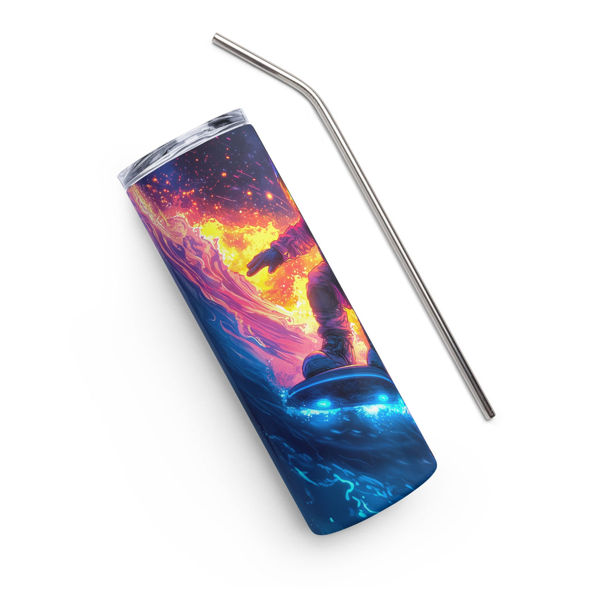 Astro Wave Rider - Stainless Steel Tumbler - BBairt