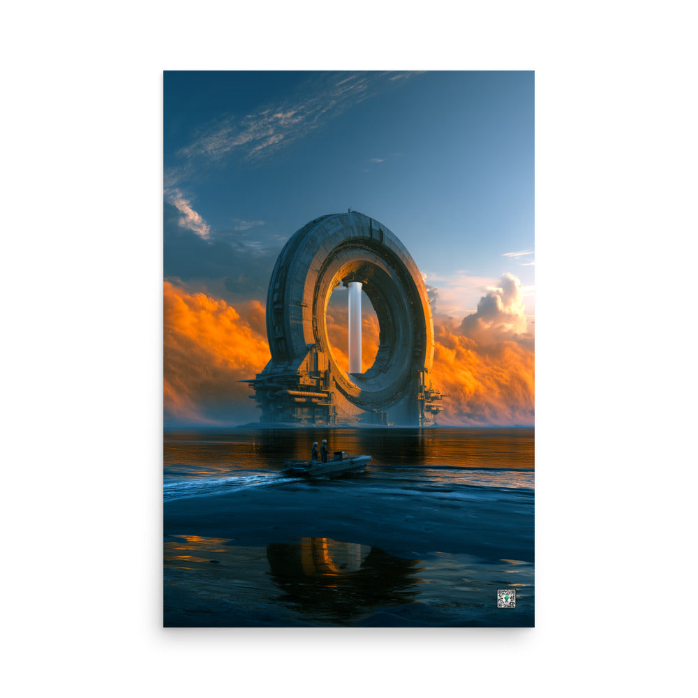 The Atmospheric Gate by BBairt — unframed 24 × 36 inch photo paper poster