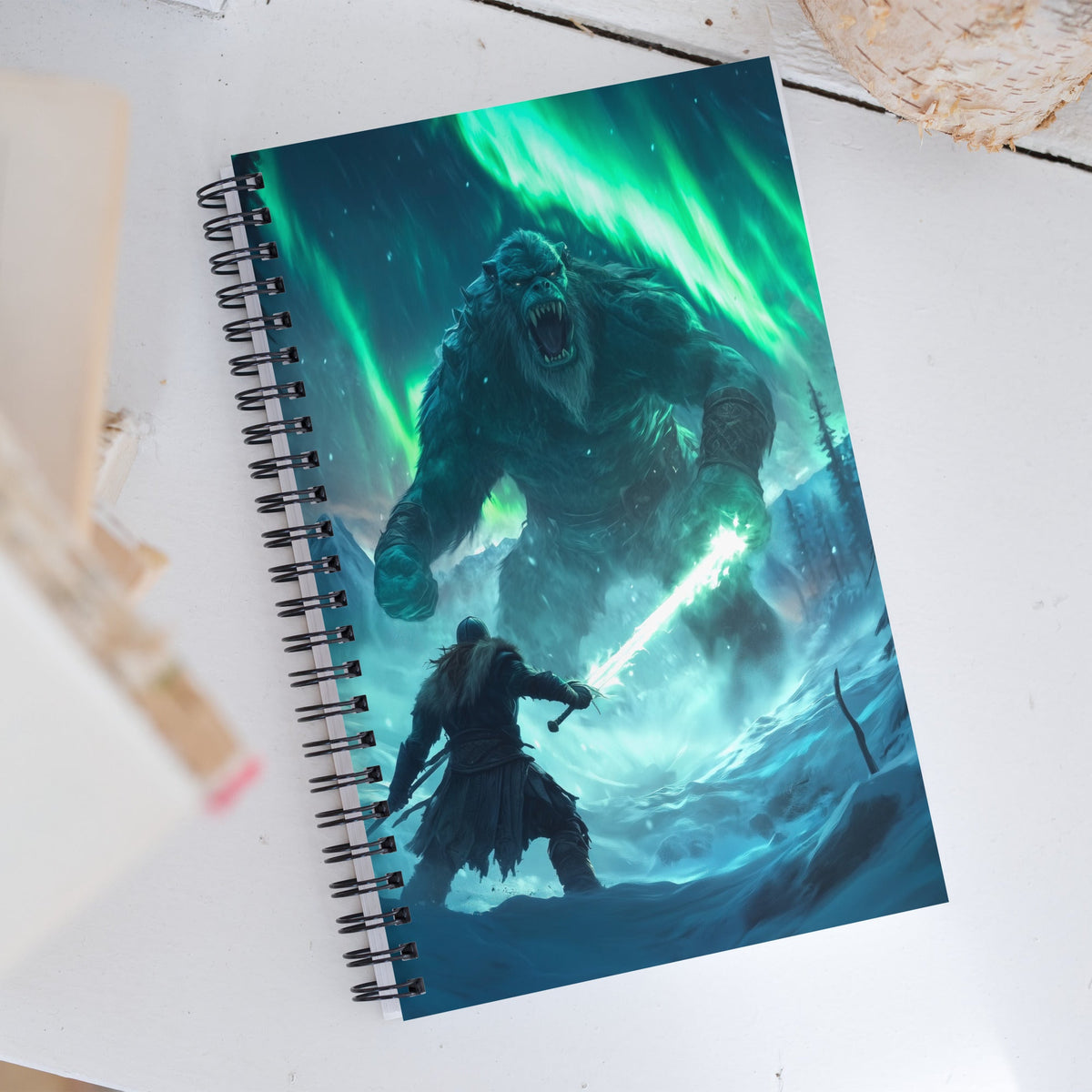 Aurora Clash Spiral Notebook - Mythic Jheyz Collection - BBairt