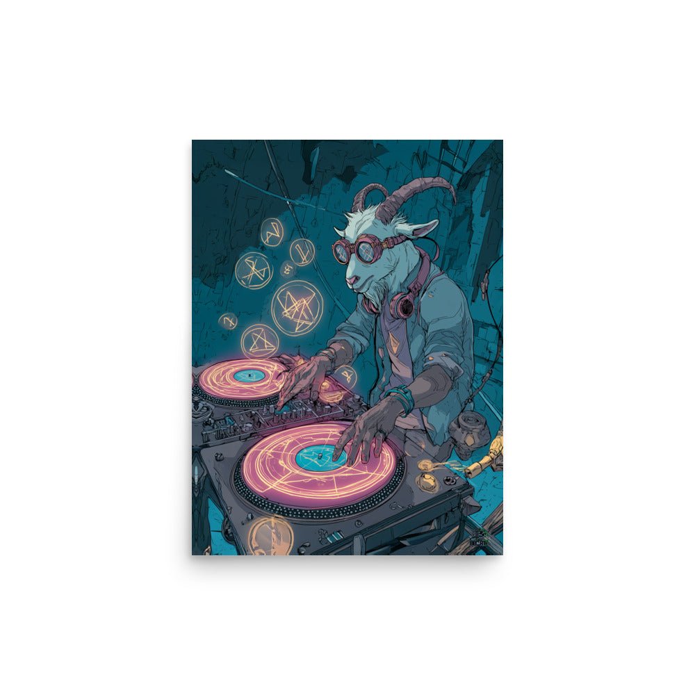 Bassline Conjurer – Photo Paper Poster - BBairt