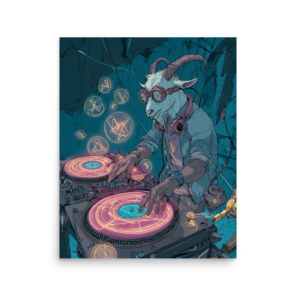 Bassline Conjurer – Photo Paper Poster - BBairt