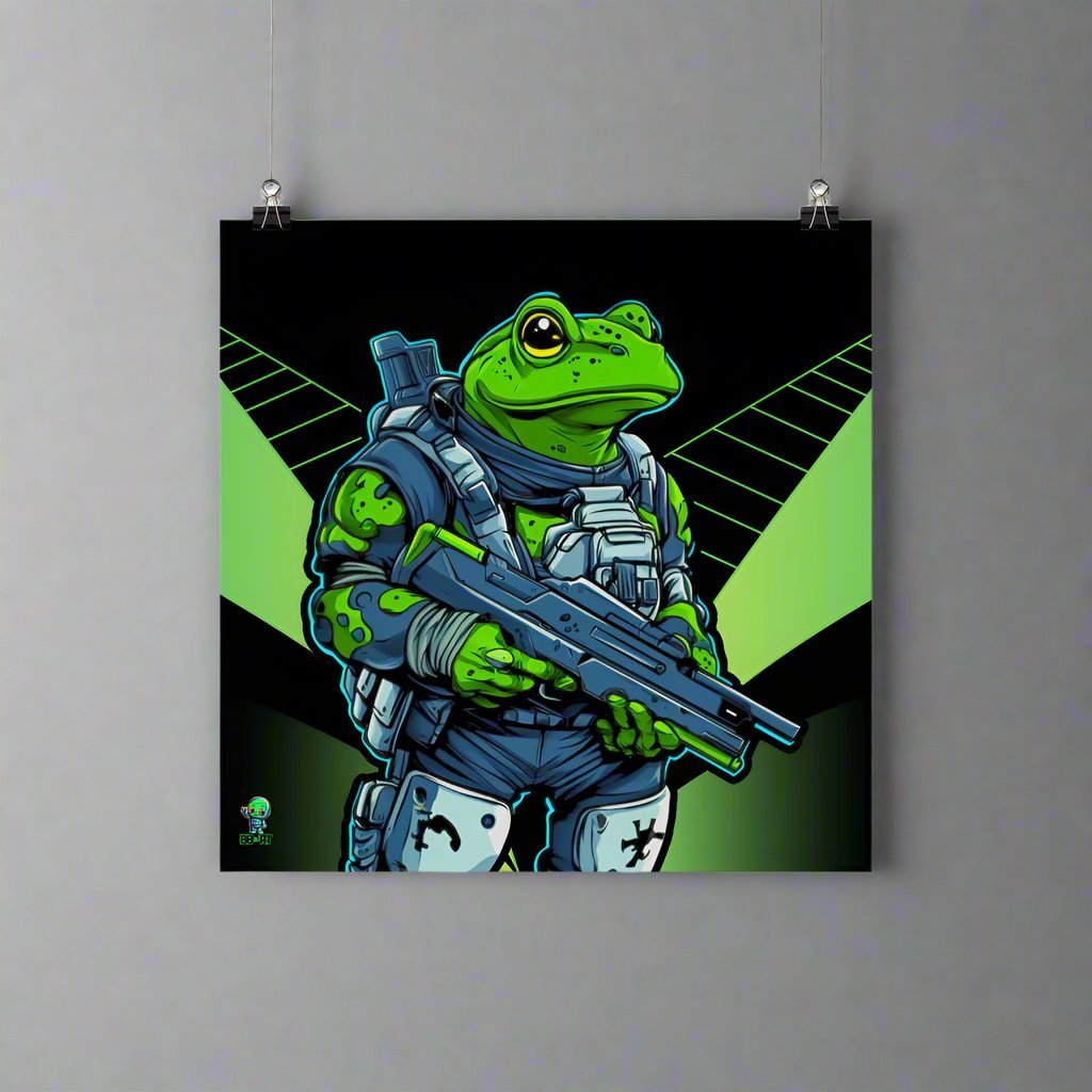 Battle Hopper - Photo Paper Poster - BBairt