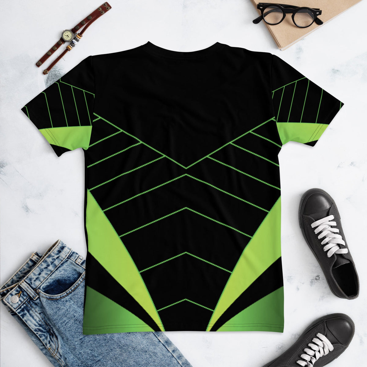 Battle Hopper - Women's All - Over Print T-Shirt - BBairt