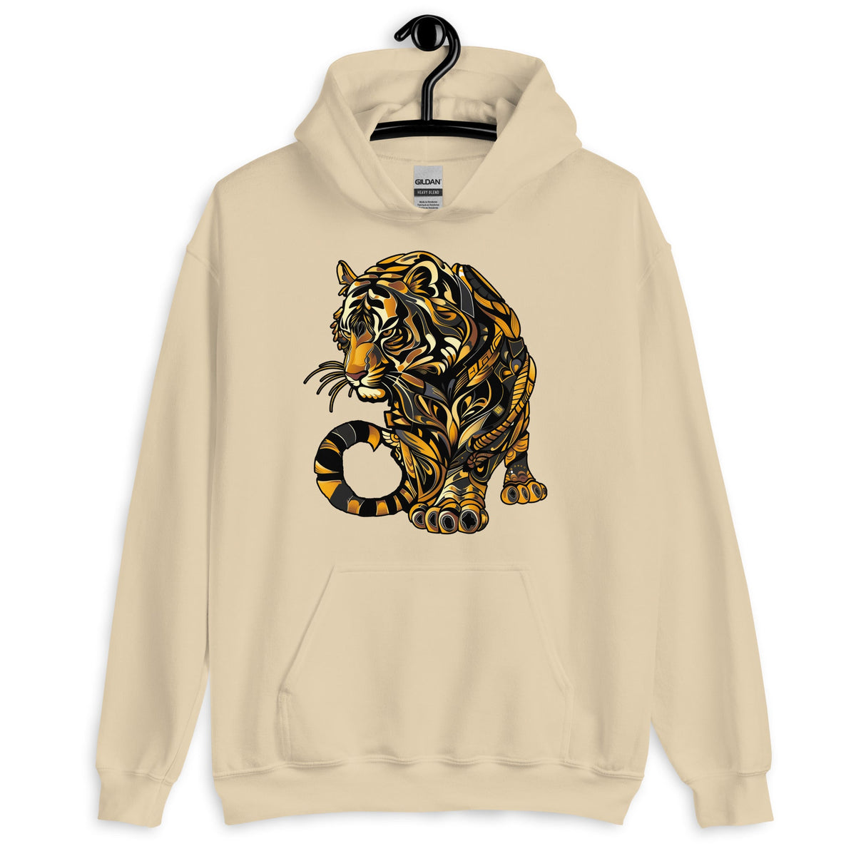 Bengal Brilliance - Unisex Gildan 18500 Hoodie - BBairt