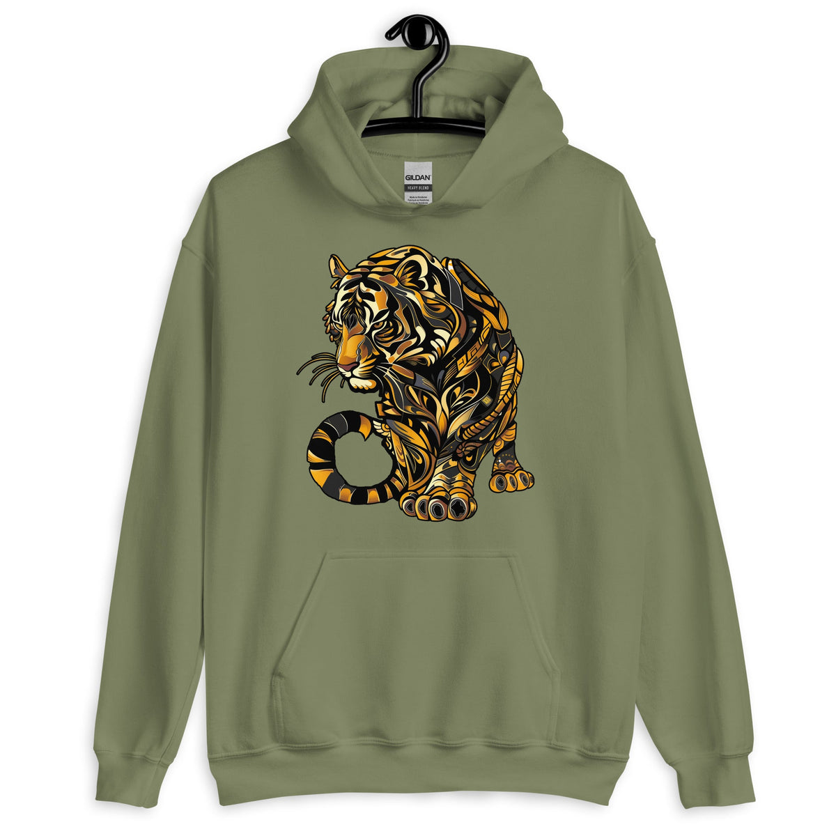 Bengal Brilliance - Unisex Gildan 18500 Hoodie - BBairt