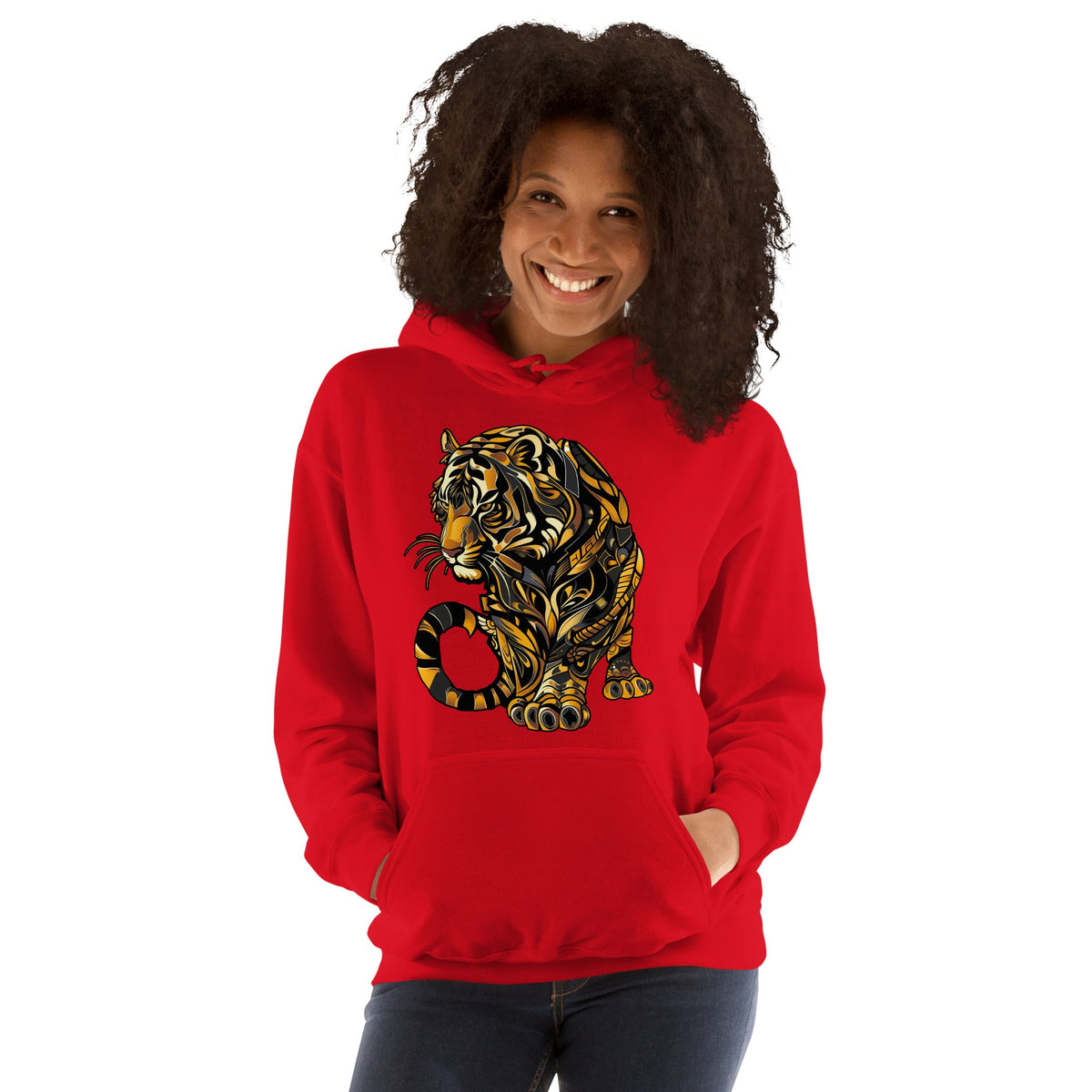 Bengal Brilliance - Unisex Gildan 18500 Hoodie - BBairt