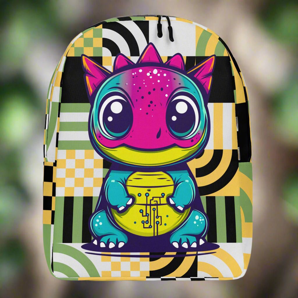 Bitzy the Cyberhatchling - Minimalist Backpack - BBairt
