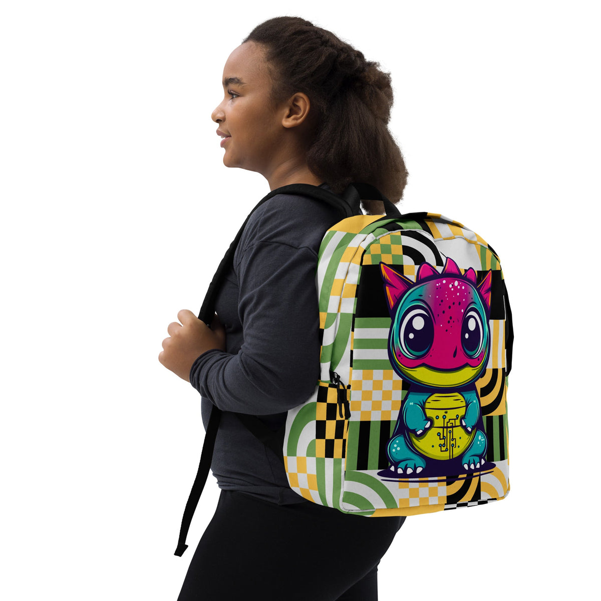 Bitzy the Cyberhatchling - Minimalist Backpack - BBairt