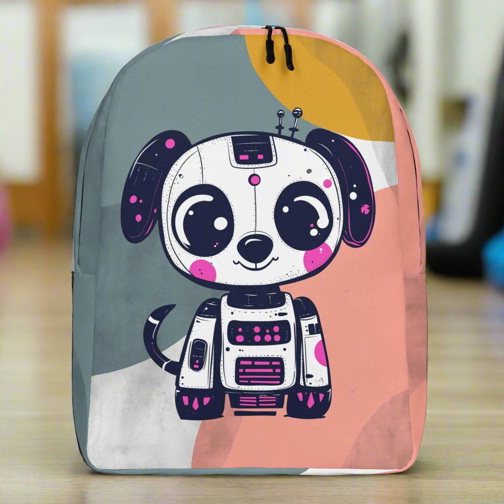 Blinky the RoboPup - Minimalist Backpack - BBairt