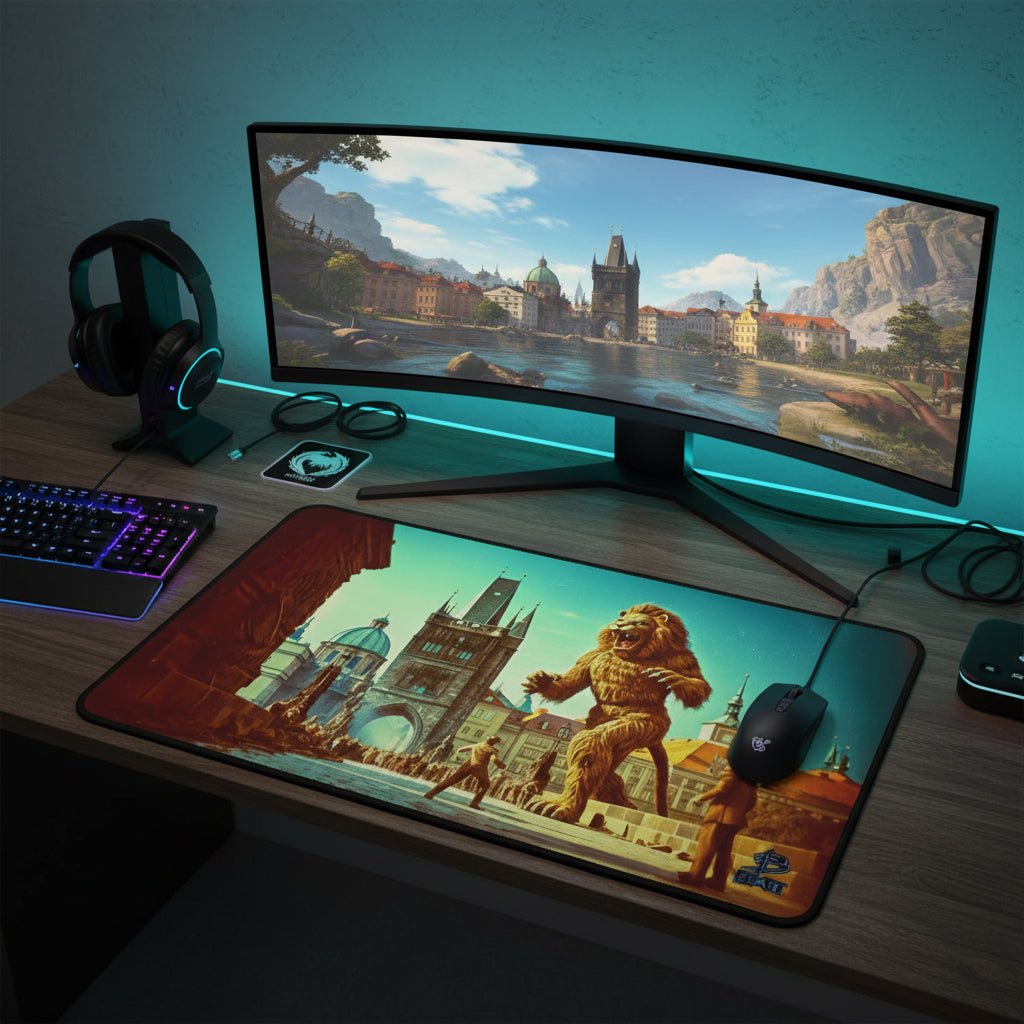 Bohemia’s Beast Desk Mat - Kaiju Capitals