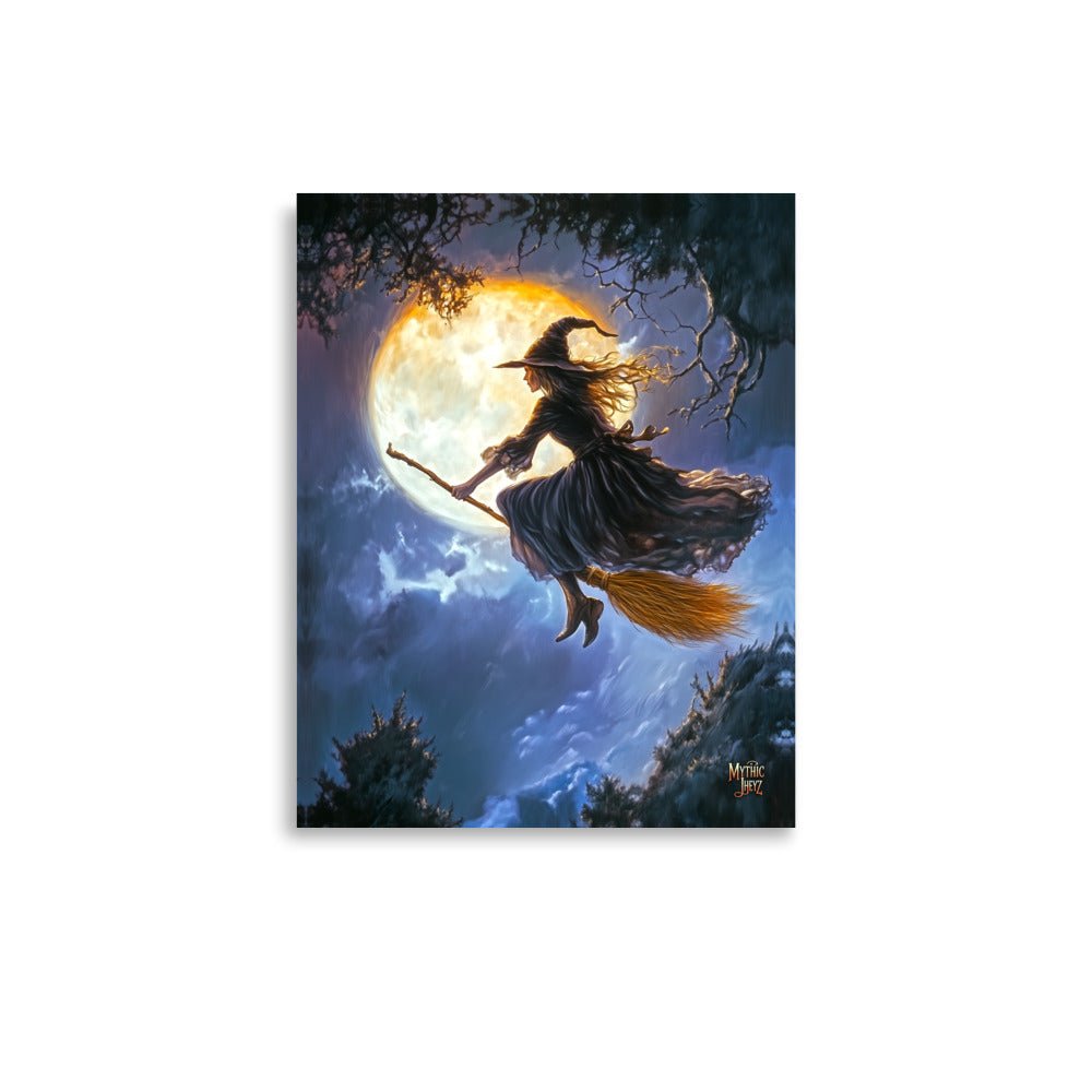 Broom and Gloom Photo Paper Poster - Mythic Jheyz Collection - BBairt