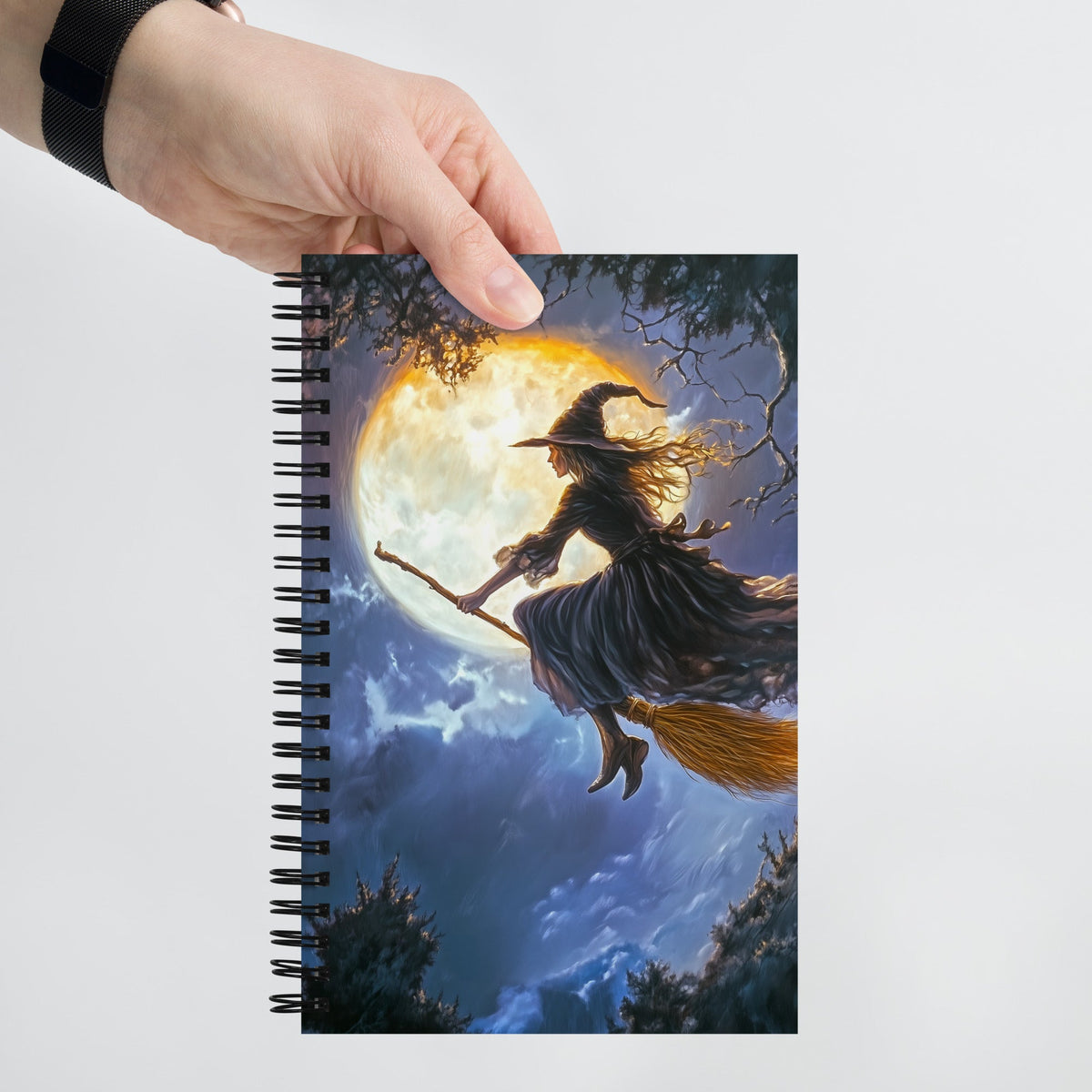 Broom and Gloom Spiral Notebook - Mythic Jheyz Collection - BBairt