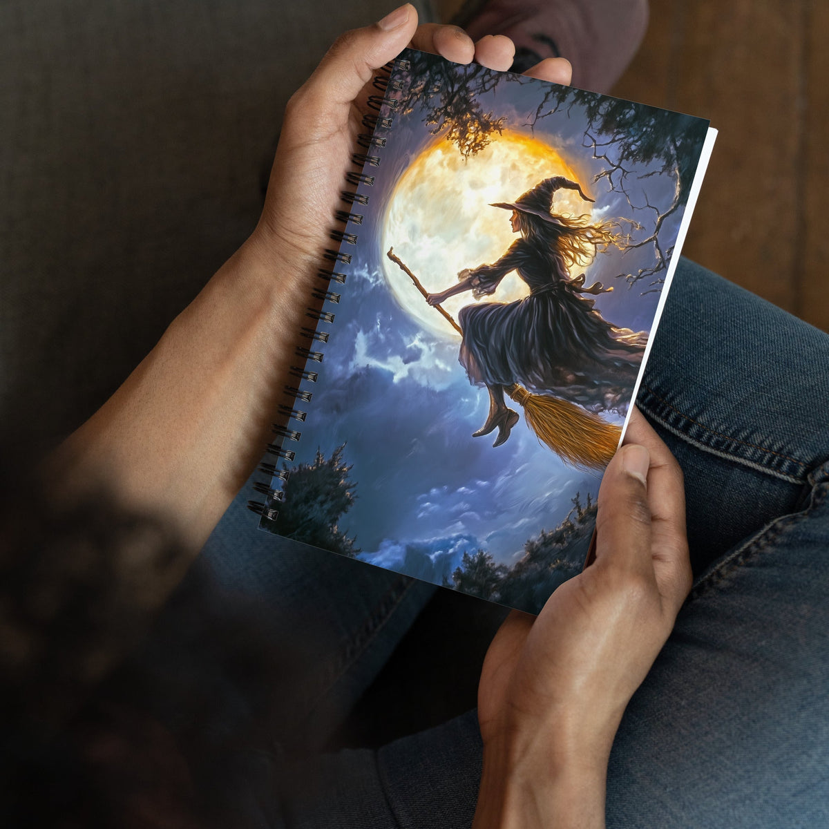 Broom and Gloom Spiral Notebook - Mythic Jheyz Collection - BBairt