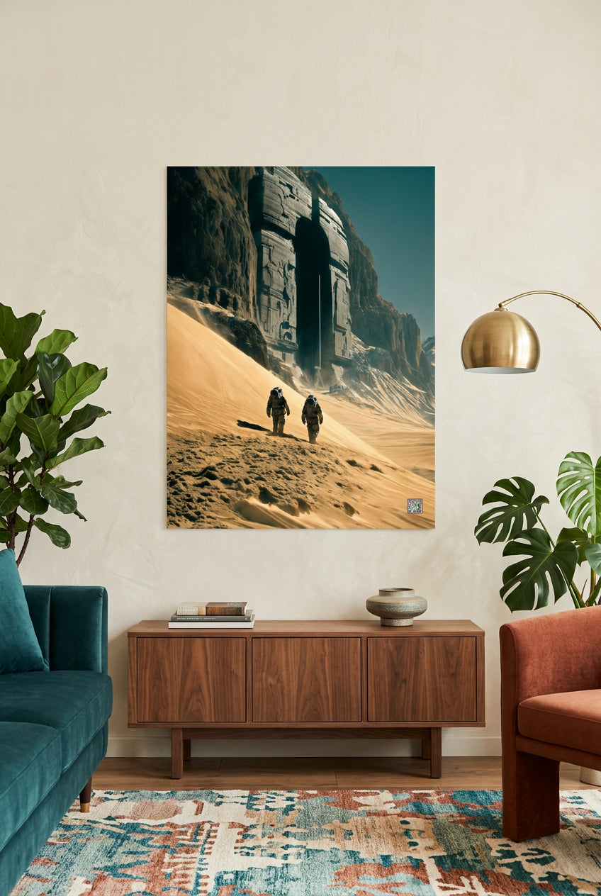 The Buried Transit by BBairt — unframed 18 × 24 inch photo paper poster