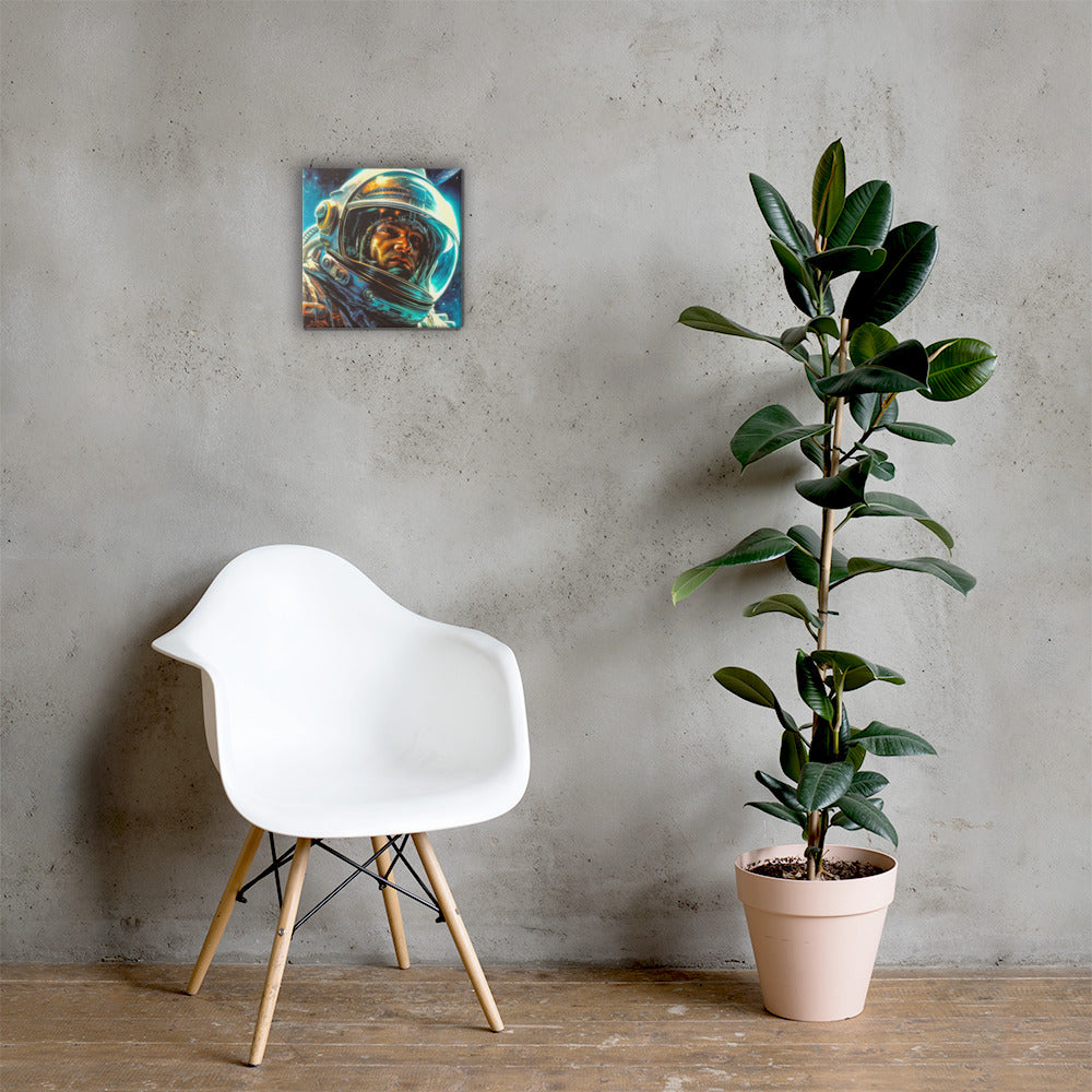 Daniel Clark, IEA Astronaut - Canvas Print