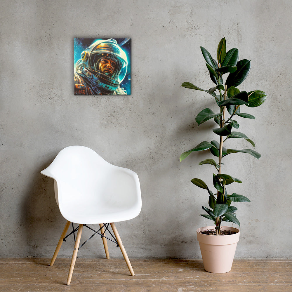 Daniel Clark, IEA Astronaut - Canvas Print