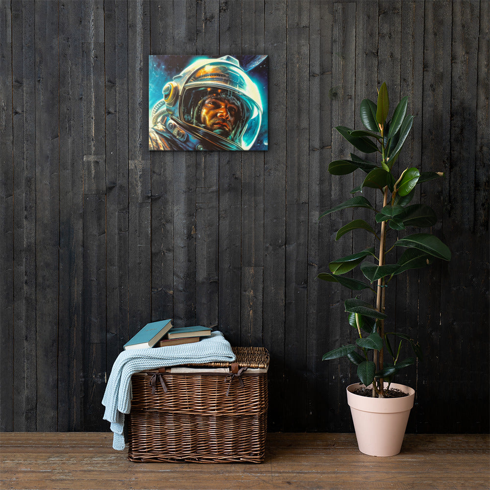 Daniel Clark, IEA Astronaut - Canvas Print