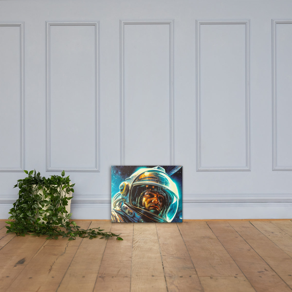 Daniel Clark, IEA Astronaut - Canvas Print