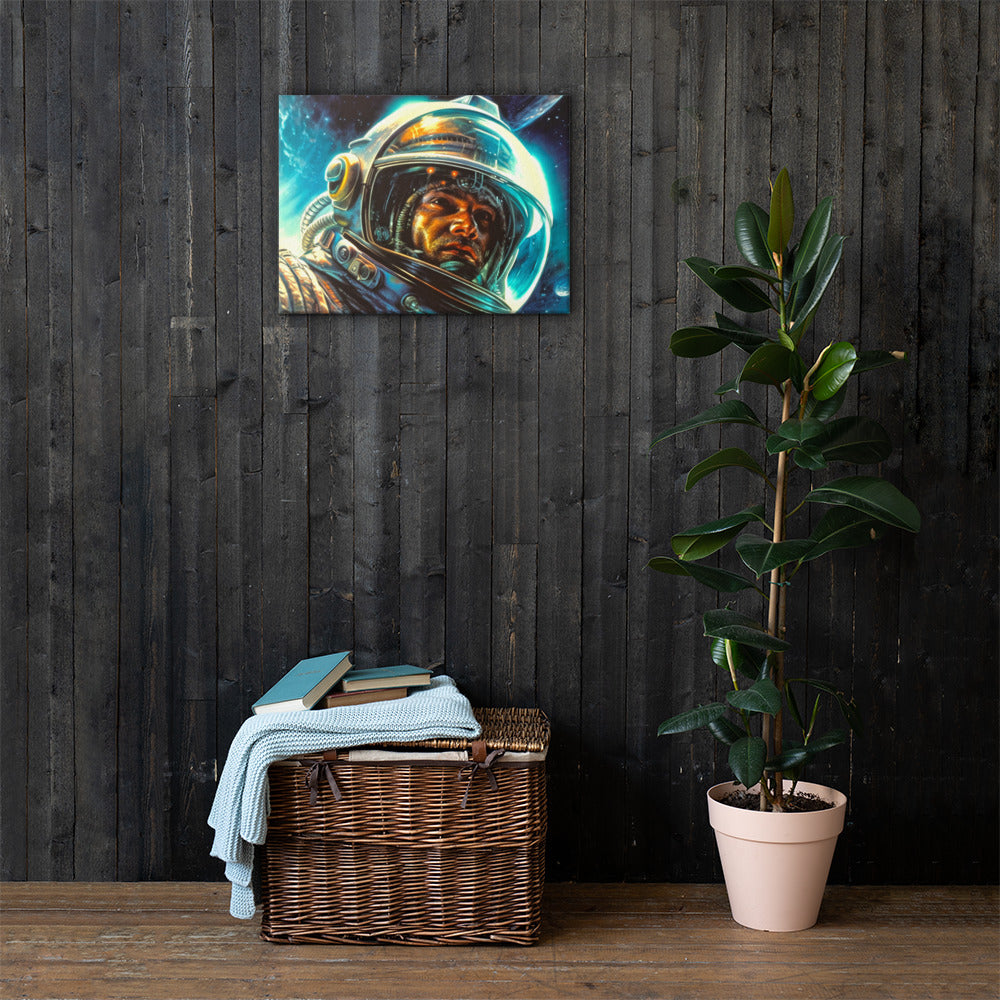 Daniel Clark, IEA Astronaut - Canvas Print