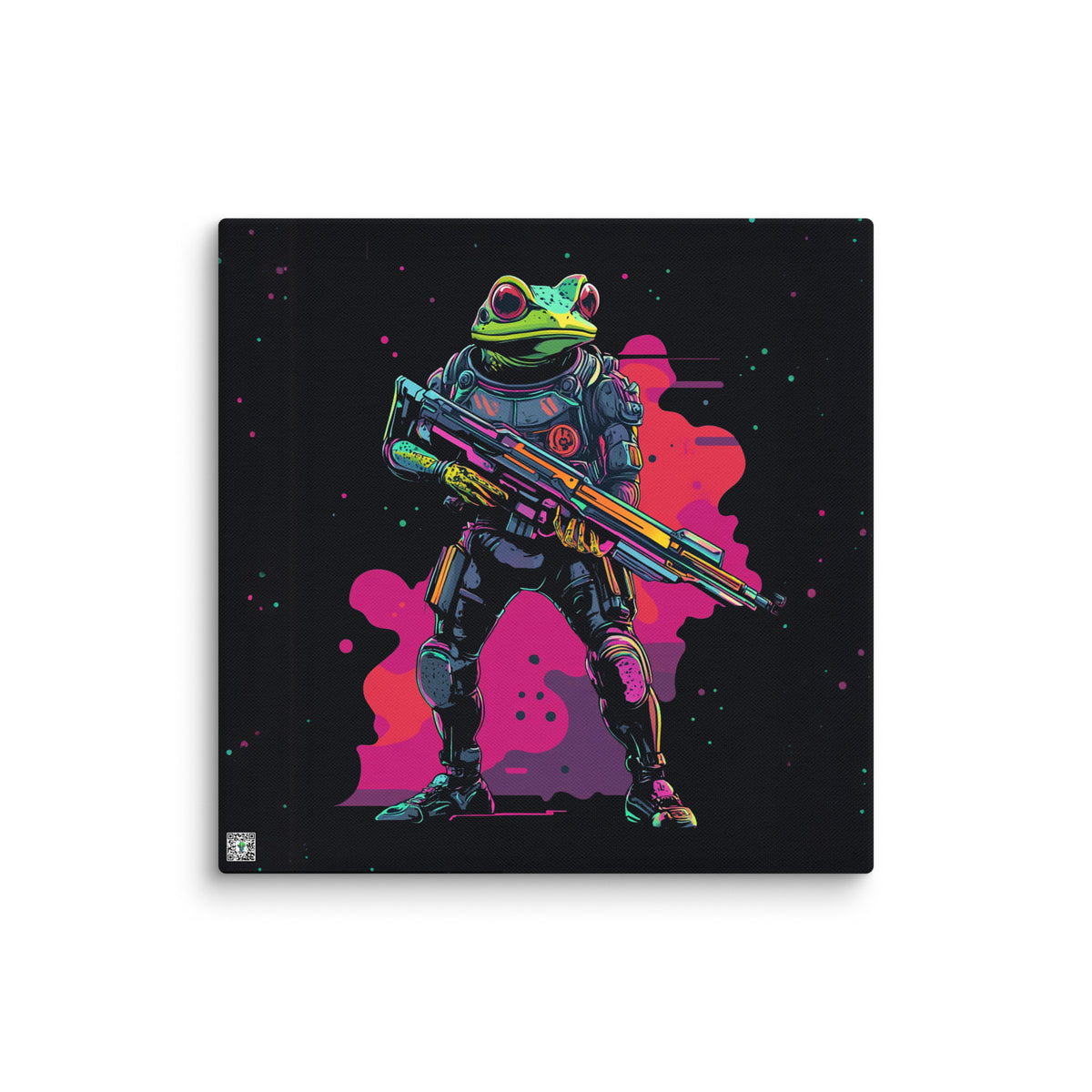 Galactic Ribbit – Canvas Print