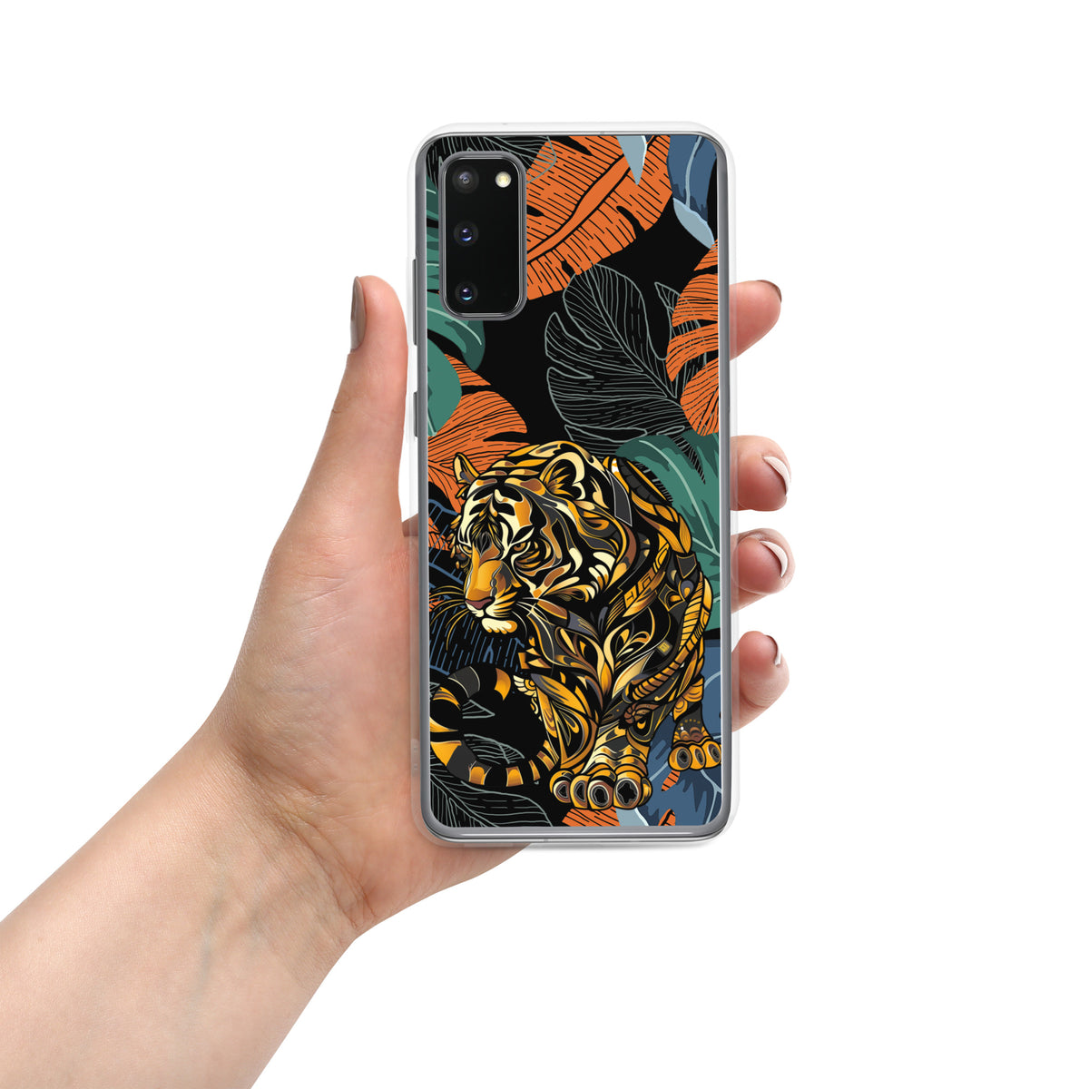 Bengal Brilliance - Clear Case for Samsung®
