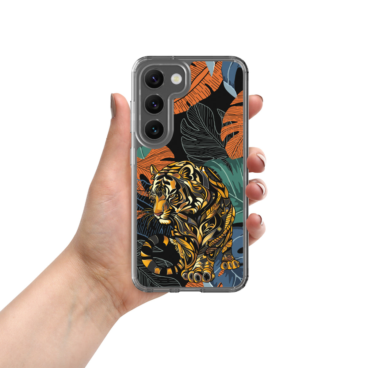 Bengal Brilliance - Clear Case for Samsung®