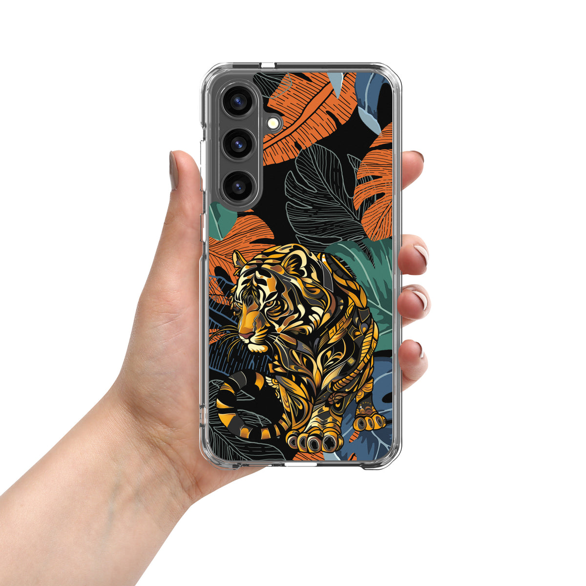Bengal Brilliance - Clear Case for Samsung®
