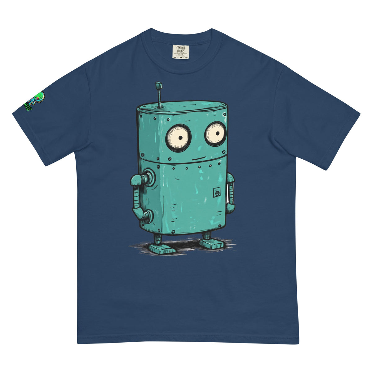 Clyde the Loyal Droid - Unisex garment - dyed heavyweight t-shirt - BBairt