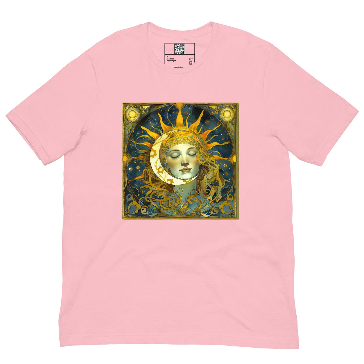Cosmic Harmony: Sun and Moon Balance - Unisex T-Shirt - BBairt