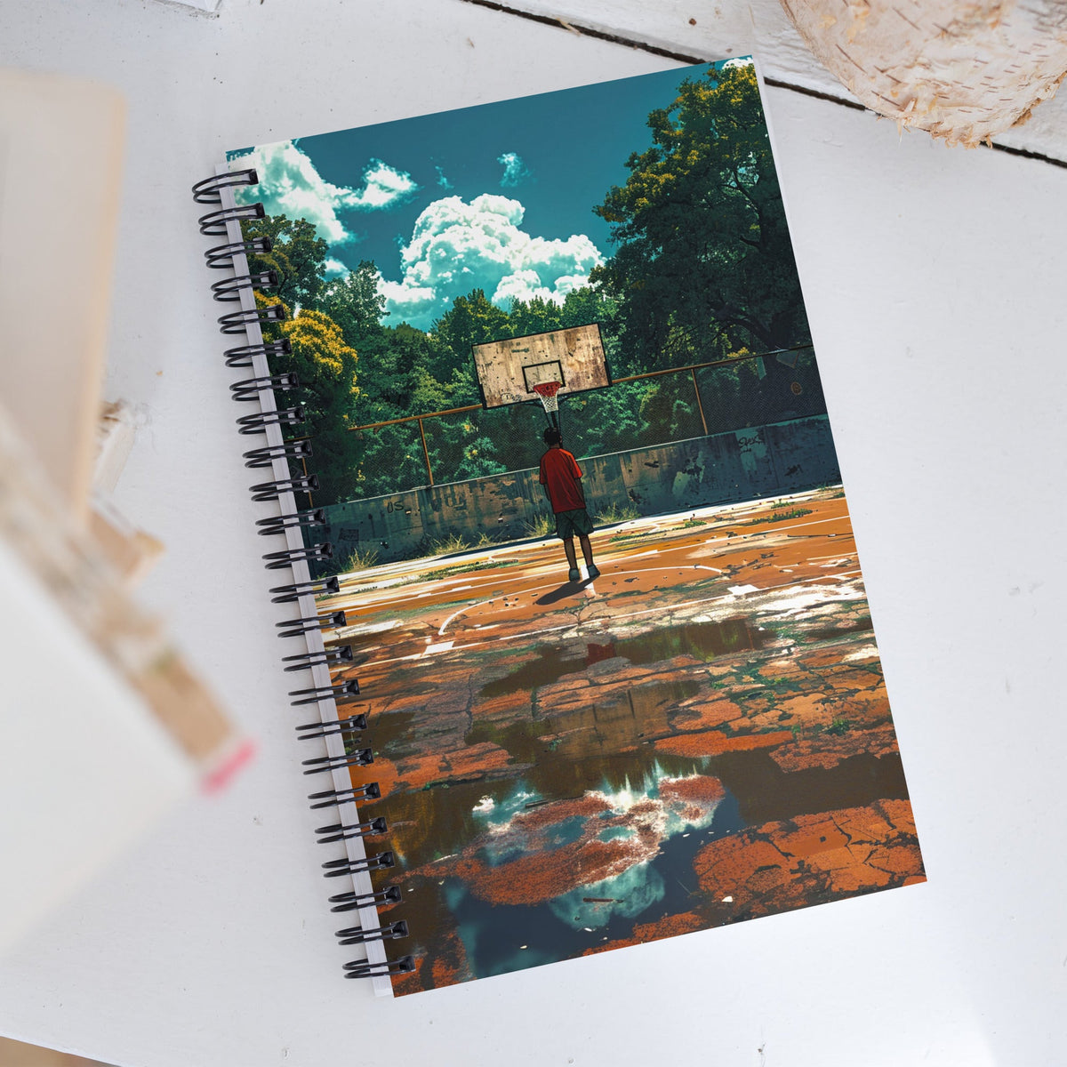 Courts of Ambition - Spiral notebook - BBairt