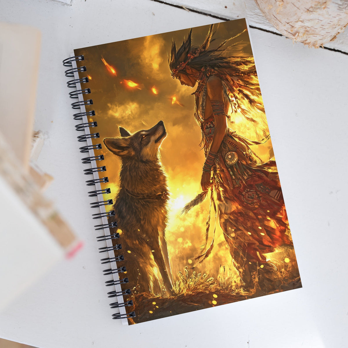 Dawn of the Skinwalker Spiral Notebook - Mythic Jheyz Collection - BBairt