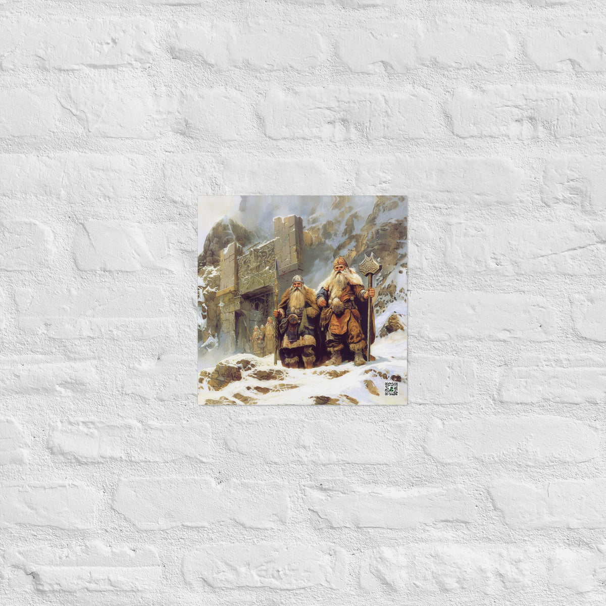 Dwarves of Frostgate - Photo paper poster - BBairt
