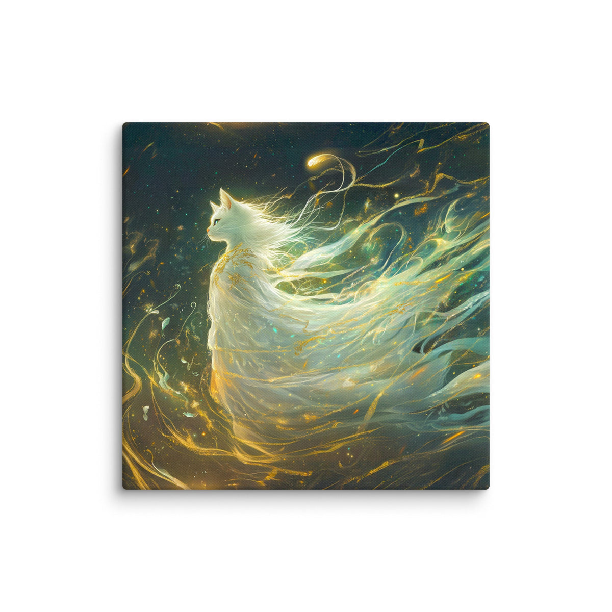 Elysia the Moonlit Spirit – Canvas Print - BBairt