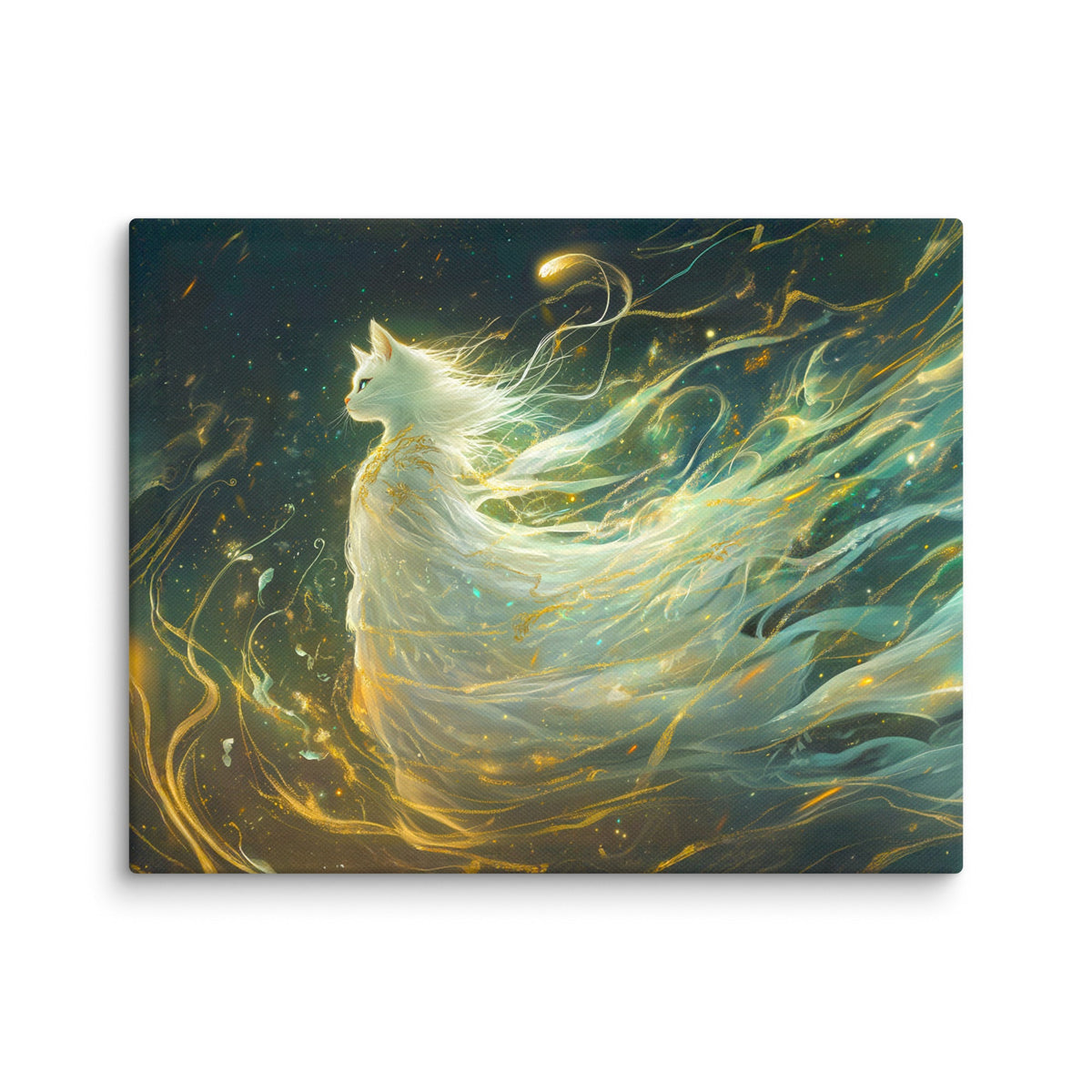 Elysia the Moonlit Spirit – Canvas Print - BBairt