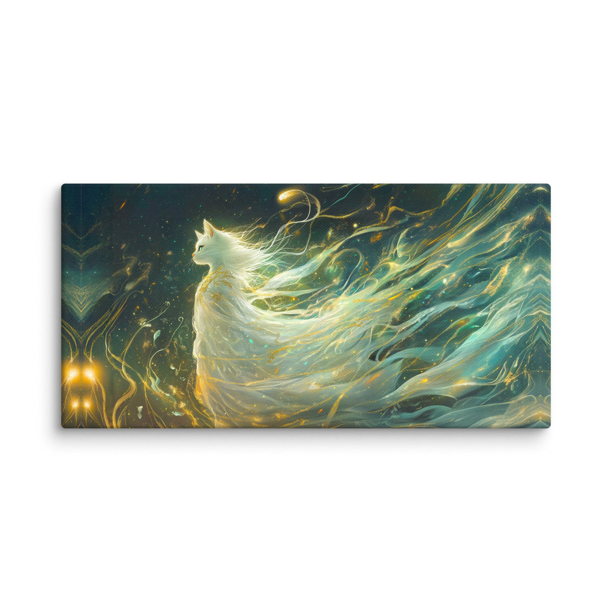 Elysia the Moonlit Spirit – Canvas Print - BBairt