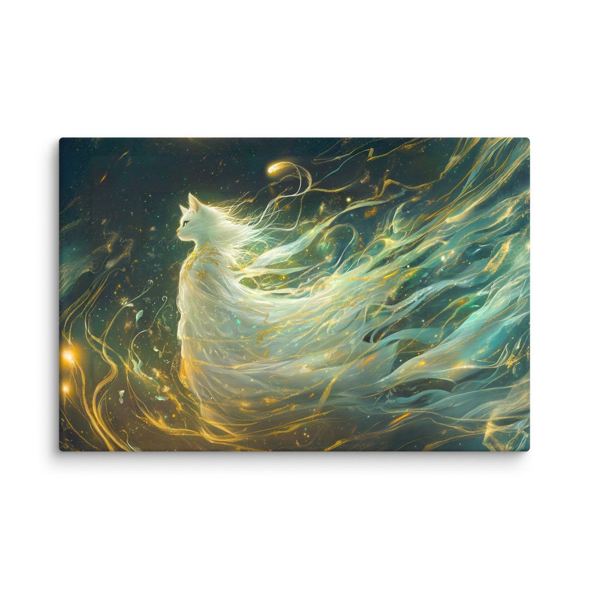 Elysia the Moonlit Spirit – Canvas Print - BBairt
