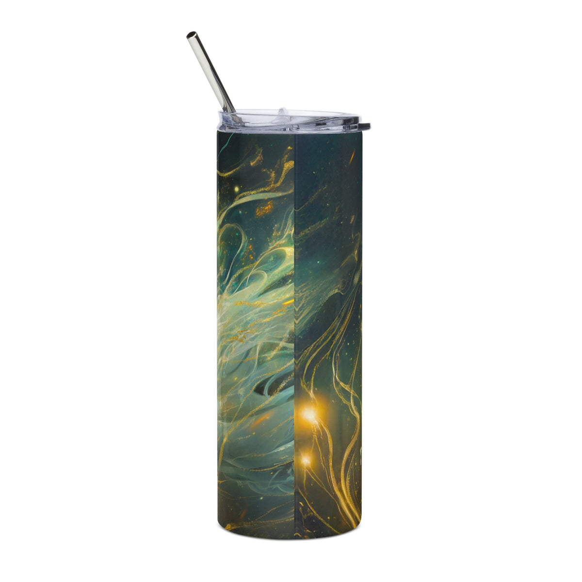Elysia the Moonlit Spirit - Stainless Steel Tumbler - BBairt