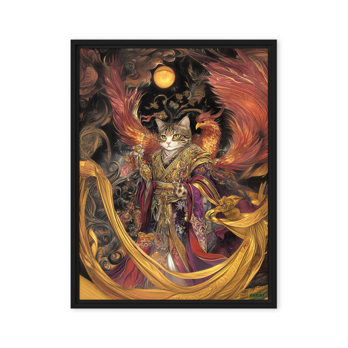 Empress Kyra – Framed Canvas Print - BBairt