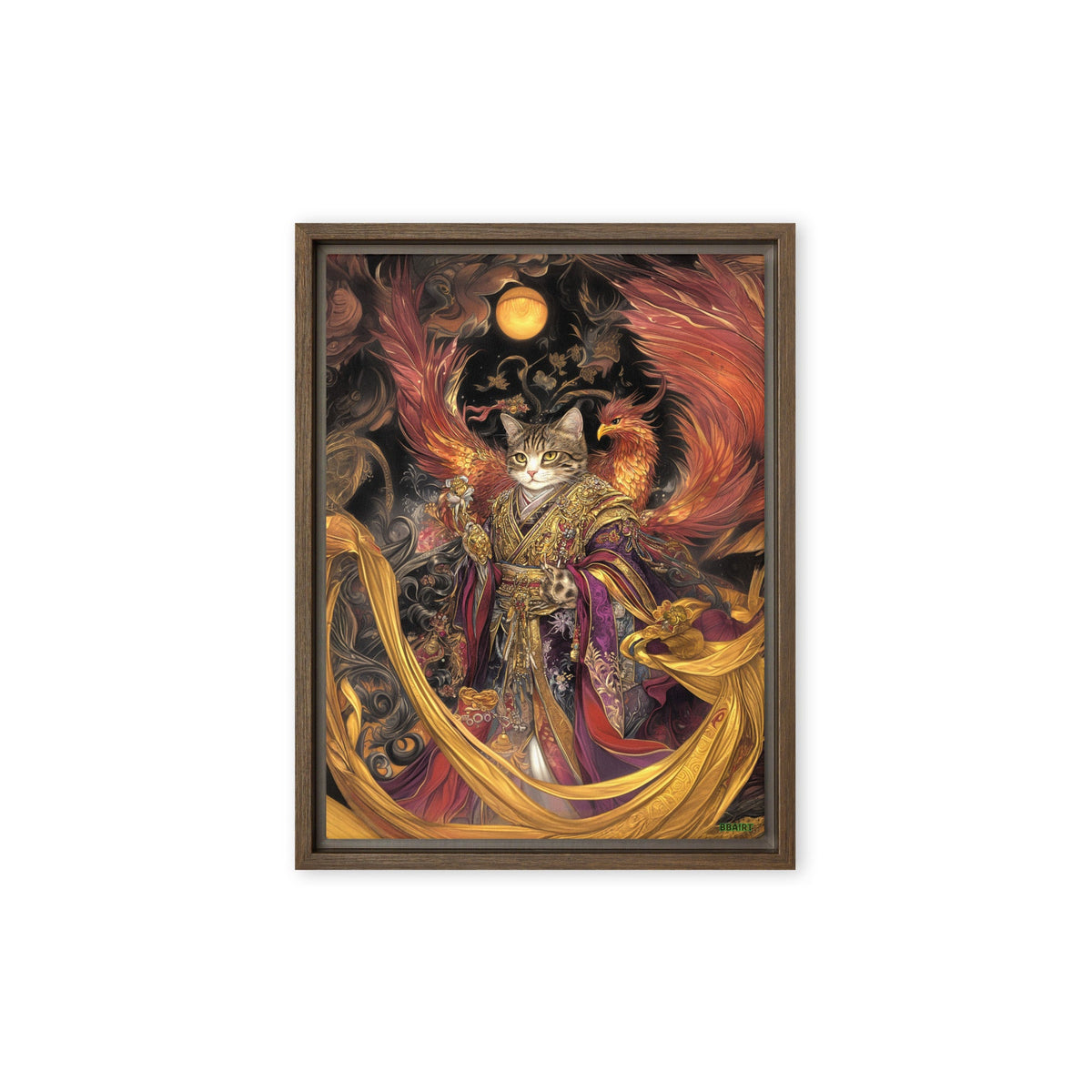 Empress Kyra – Framed Canvas Print - BBairt