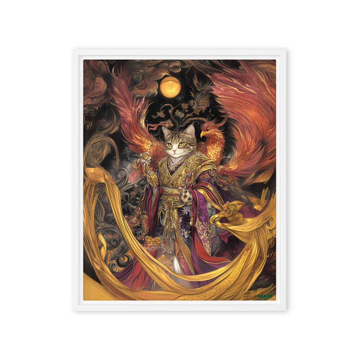 Empress Kyra – Framed Canvas Print - BBairt