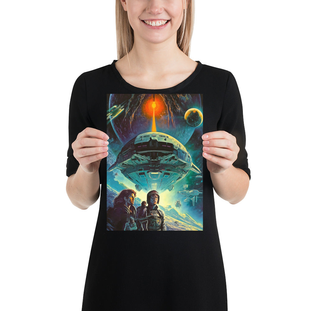 Exodus Nine - Enhanced Matte Poster