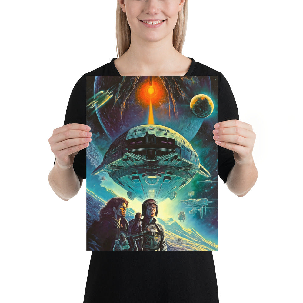 Exodus Nine - Enhanced Matte Poster