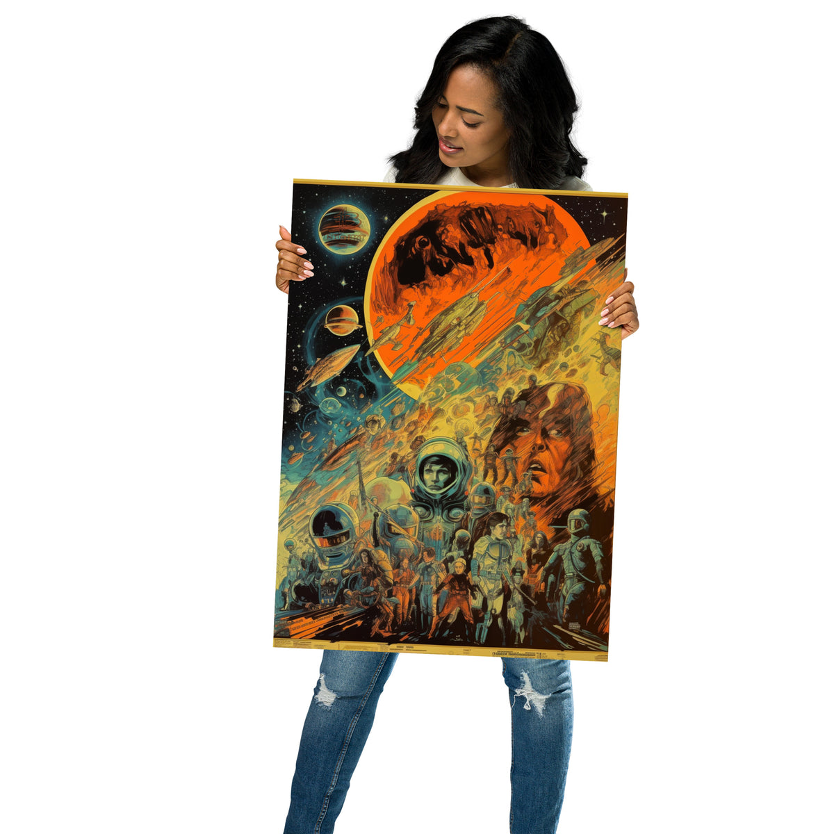 Exodus One - Ennanced Matte Poster